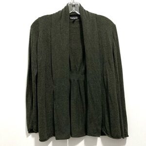 Express Women’s Long Sleeve Green Cardigan